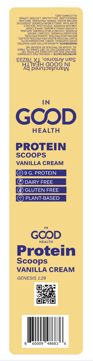 
                  
                    Vanilla Cream Protein Scoop
                  
                